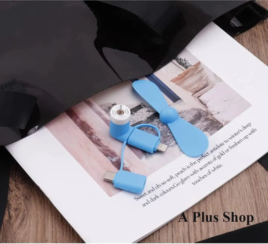 Ventilador mini USB 3 en 1