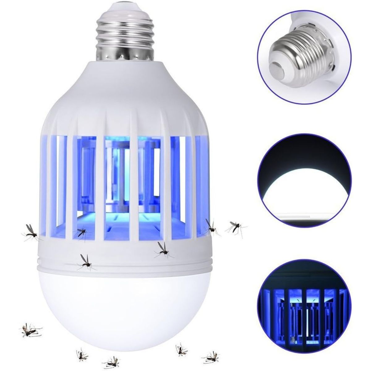 Ampolleta LED Zapping 2 en 1 Exterminador