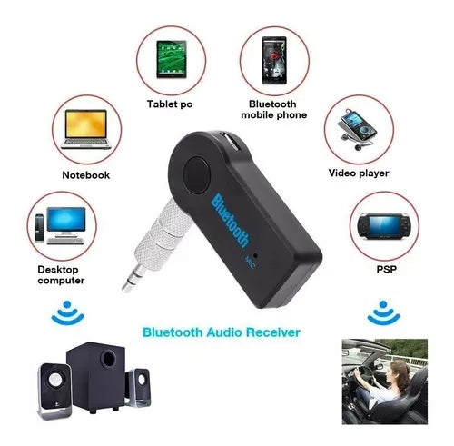 Receptor Bluetooth Auto Inalambrico